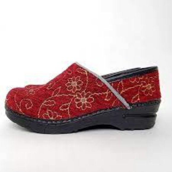 Dansko embroidered clogs hotsell